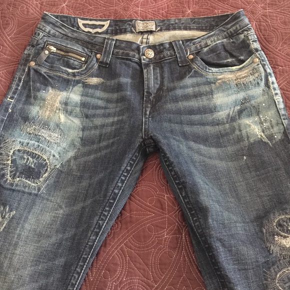 Express Rerock skinny jeans. Size 10R.