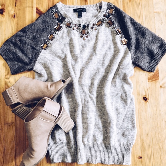 J. Crew Sweaters - Mothers Day Sale 💗J. Crew Alpaca/Merino Jeweled