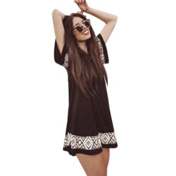 Bohemian A line dress  011 - Picture 2 of 3