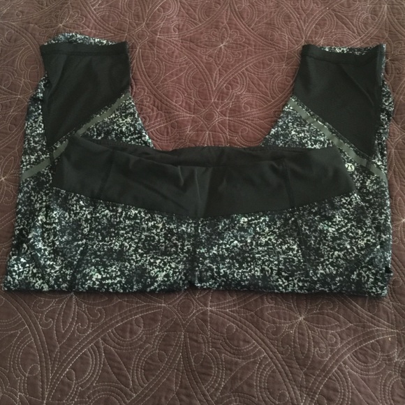 Lululemon running capris, size 10.
