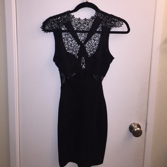 black dress
