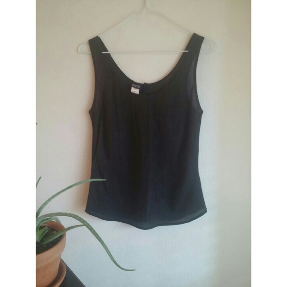 ⛔️SOLD⛔ Patagonia Black Cotton Pocket Tank