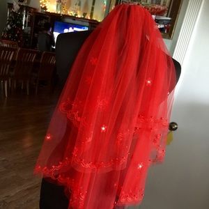 Red veil