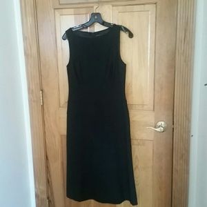 theory black dress six 6.