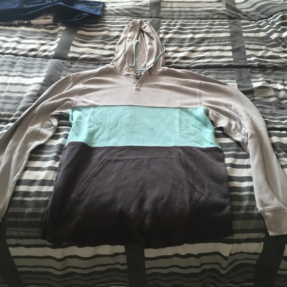 Men's light knit hoodie