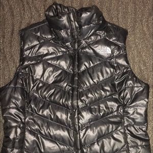 Black North Face Vest
