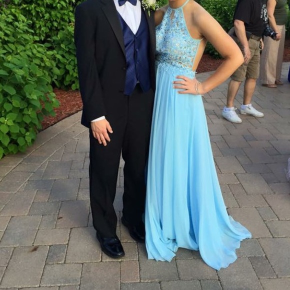 Blush Prom Dress