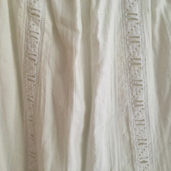 Gap Eyelet fully lined white maxi dress - Picture 2 of 2