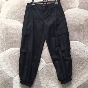glitter cargo pants