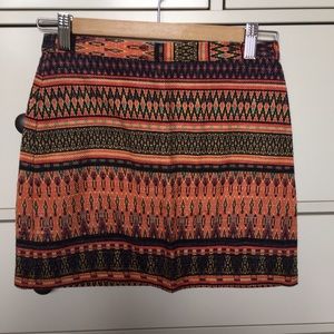Topshop mini skirt.