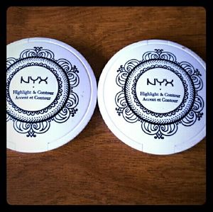 NYX highlight and contour.