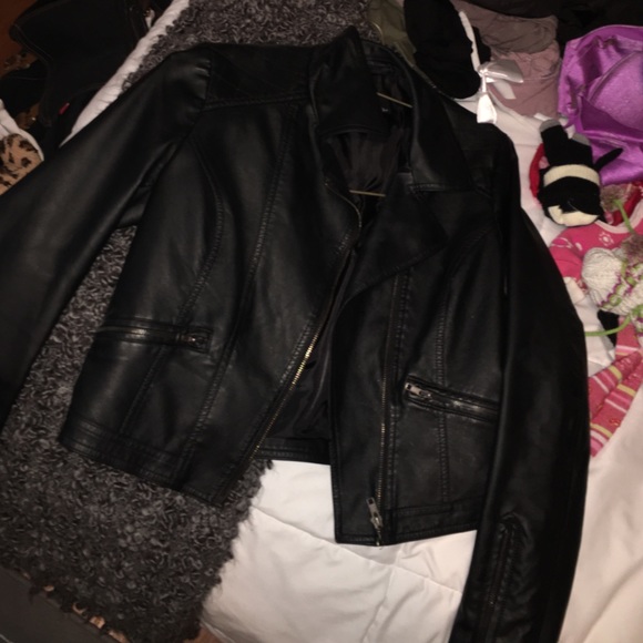 Leather jacket