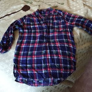 Market & Spruce plaid shirt from Stitchfix