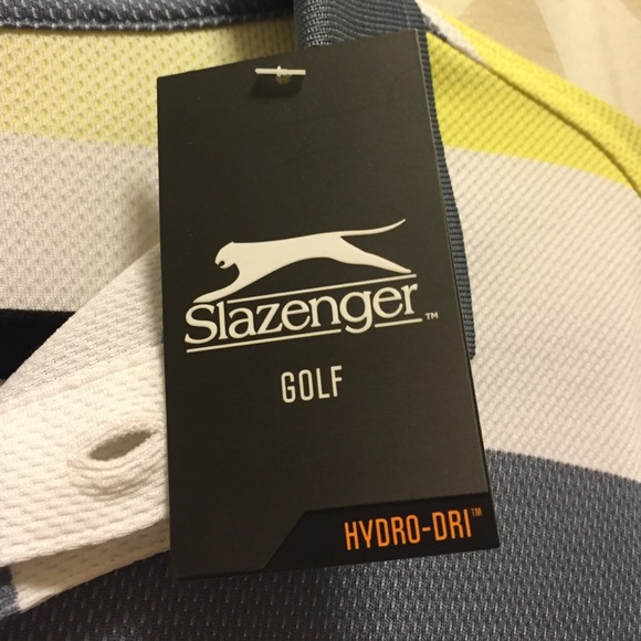 NWT Slazenger Hydro-Dri Speed Polo Size M - Picture 2 of 4