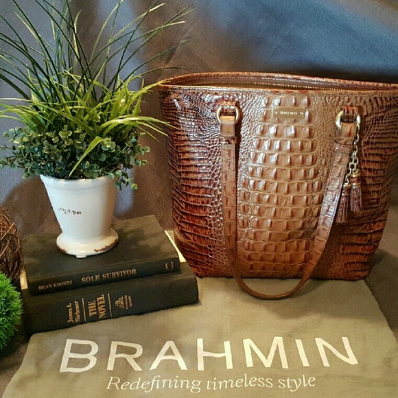 Brahmin Asher Tote in Pecan