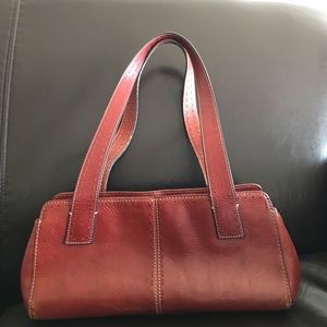 Vintage Fossil satchel leatherbag 1964 collectible