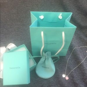 Tiffany & Co. Double Heart Tag Pendant