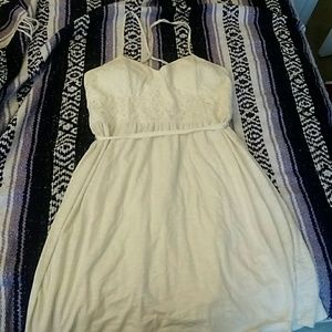 AE Cream lace sundress LARGE