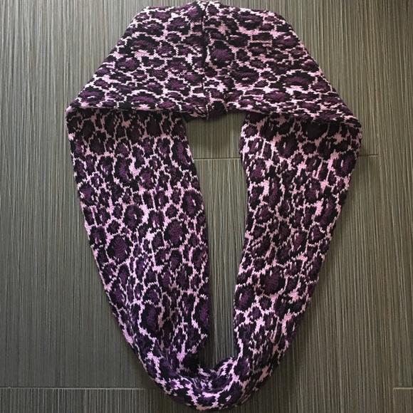 Lavender and purple scarf