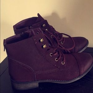 Brand New Express Lace Up Boots.