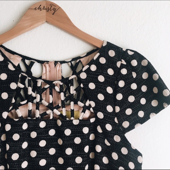 Anthropologie (Maeve) Polka Dot Dress!