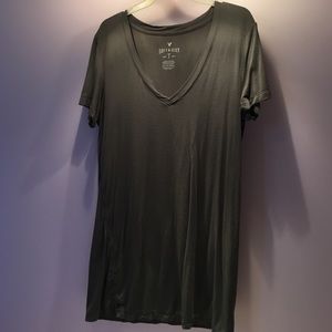 Olive green soft & sexy tee from American eagle