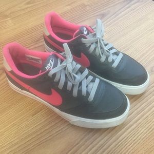 Pink and Grey Nikes