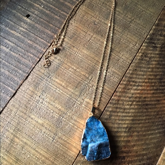 Brand new blue and green chakra necklace - Picture 3 of 4