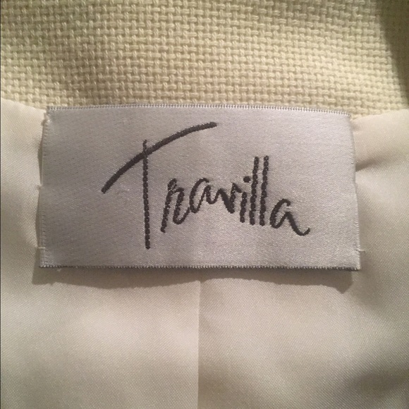 Vintage Couture Suit designed by Travilla. - Picture 4 of 4