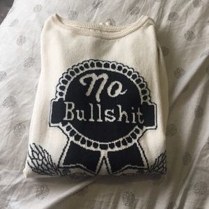 Rare Brandy Melville No Bullshit Sweater