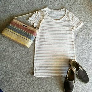 J Crew scoop neck tee