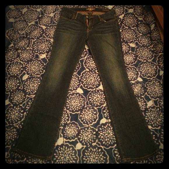 Lucky brand sweet jean boot size 6