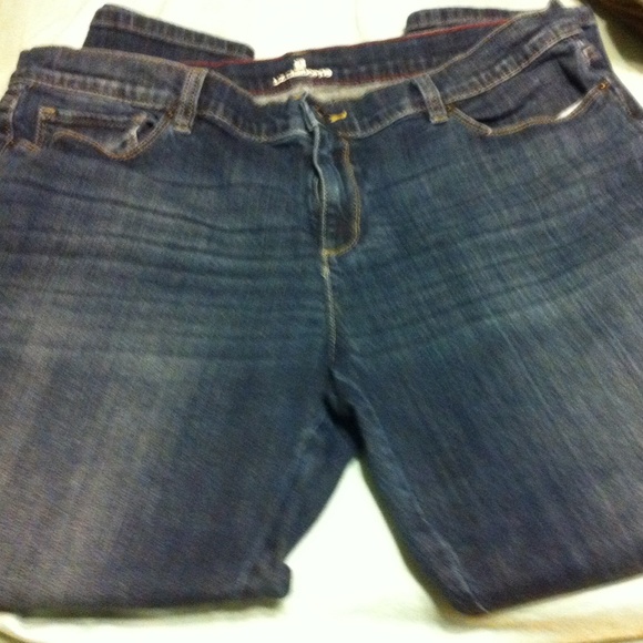 Straight leg jeans