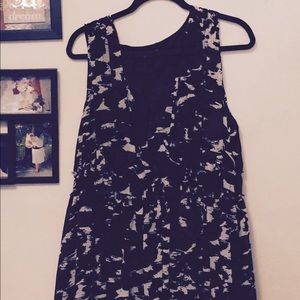 H & M Black & White Dress