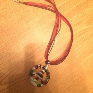 Peace sign necklace