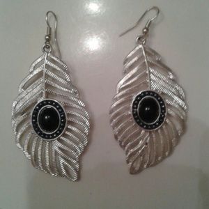 Feather earrings