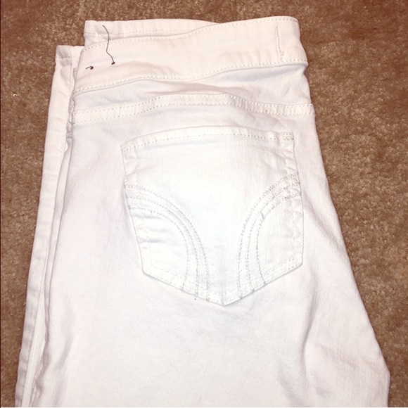 White Hollister jeans