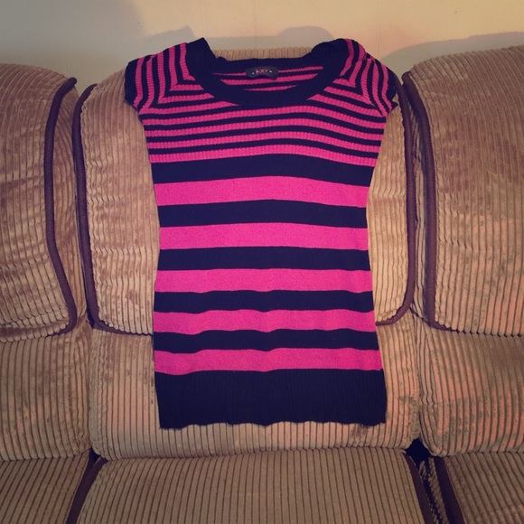 A striped top