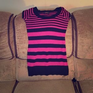 A striped top