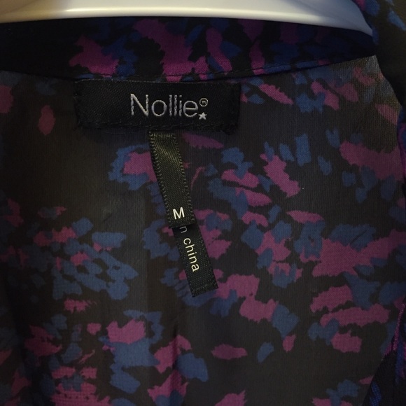 Long sleeve, chiffon blouse - Picture 4 of 4