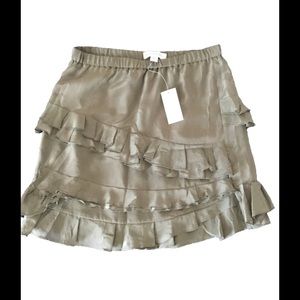 Banana Republic Skirt- grey/green NWT