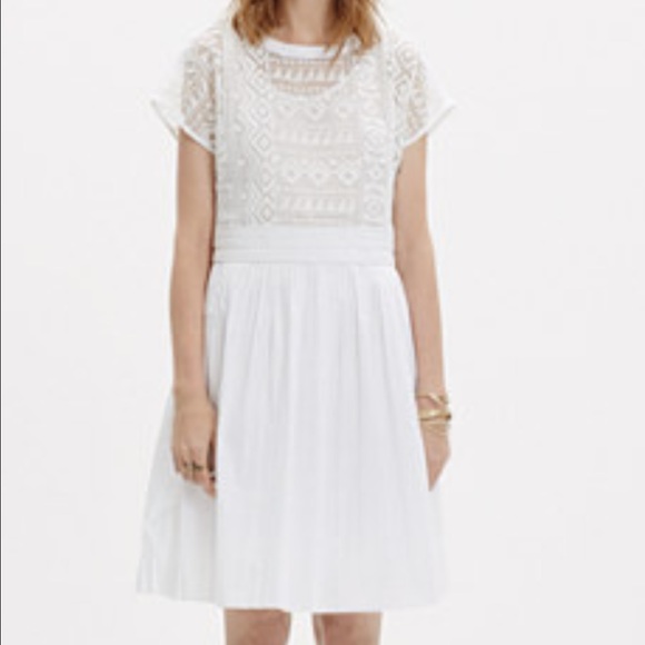 Madewell white dress