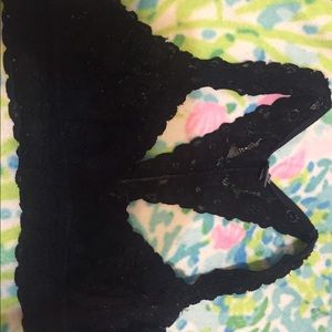 Black Lacey bralette!