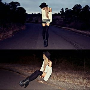 LF Bluette Flannel Sweater Shorts