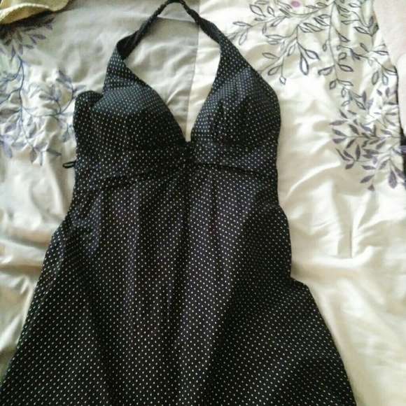 Rockabilly polka dotted dress. Worn once