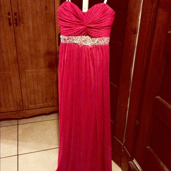 Fushia - embellished.   Gorgeous