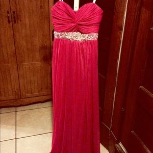 Fushia - embellished.   Gorgeous