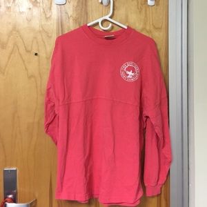 Oversized long sleeve shirt