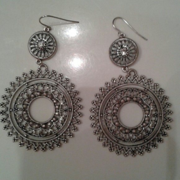 Silver Dangle Earrings