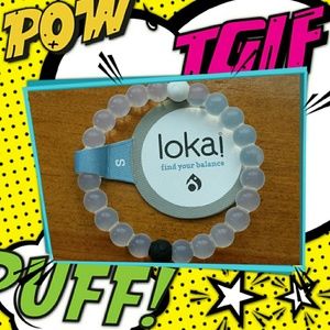 NWT Clear Lokai Bracelet Sz SM